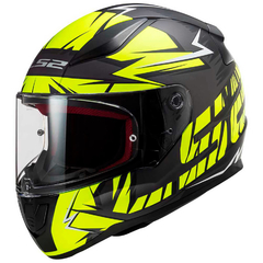 CASCO 353 CROMO MAT BLA HI YELLOW