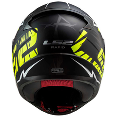 CASCO 353 CROMO MAT BLA HI YELLOW en internet