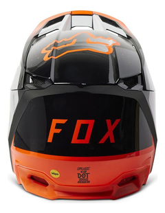 CASCO FOX V2 VIZEN FLO ORANGE - FRASER MOTOS