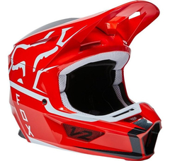 CASCO FOX V2 MERZ ROJO - tienda online