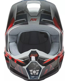 CASCO FOX V1 TRICE GRIS NARANJA - tienda online