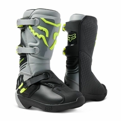 FOX Botas Moto Mujer Comp Negro