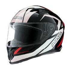 CASCO SPEED SUZUKA BLA WHI RED - comprar online