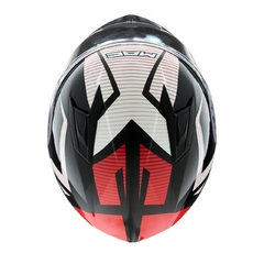 CASCO SPEED SUZUKA BLA WHI RED - tienda online