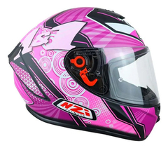 CASCO NZI TRENDY ONE ROSA BRILLO - comprar online