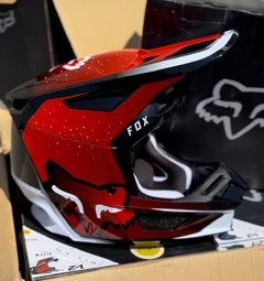 CASCO FOX V2 VIZEN ROJO - comprar online