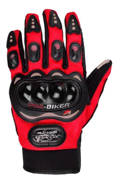 GUANTES PROBIKER ROJO PROTECCIONES - comprar online