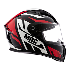 CASCO 825 SPEED JOY ROJO NEGRO BRILLO en internet