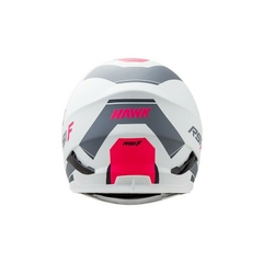 CASCO HAWK RS1F BLANCO FUCSIA MATE C/GRAFICO - tienda online