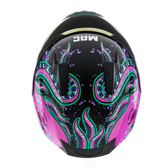 CASCO BASS OCTOPUS NEGRO ROSA GS EDICION LIMITADA - tienda online