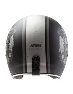 CASCO HAWK 721 RUTA 40 NEGRO MATE CON SUN VISOR Y VISERA - comprar online