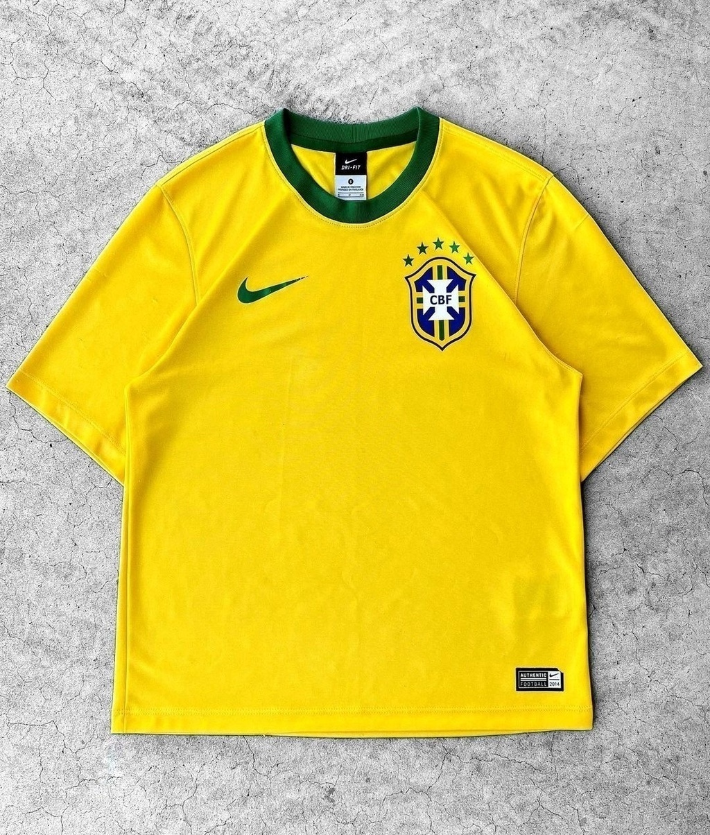 camisa brasil 2014 nike - Comprar em sonhevintage