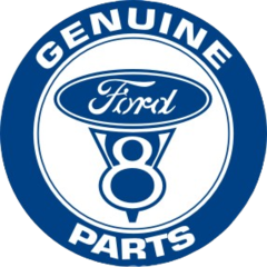 Quadro de Bar Laqueado - Motor Ford Genuine Parts