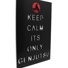 Quadro Keep Calm Genjutsu na internet