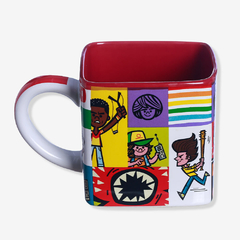 Caneca Cubo - Stranger Things Ícones