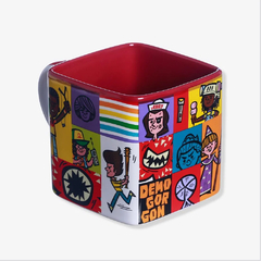 Caneca Cubo - Stranger Things Ícones na internet