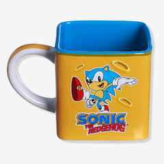 Caneca Cubo 300ml Sonic The Nedgehog