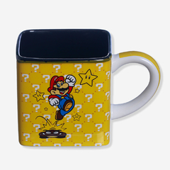 Caneca Cubo 300ml Super Mário Star na internet