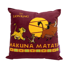 Mini Almofada 25x25 - Rei Leão - Hakuna Matata - comprar online