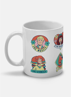 Caneca Scooby! Mistério S.A. Personagens - comprar online