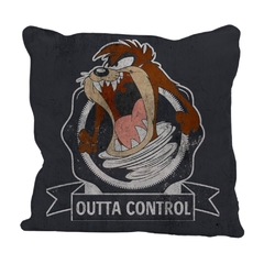 Capa Almofada Poliéster 45x45 - Taz - Outta Control