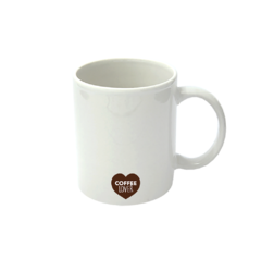 Caneca Cilíndrica 300ml - Coffee Lover Poucafé na internet