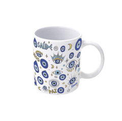 Caneca - Olho Grego - Olhos - Maga's Store