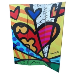 Biombo Romero Britto New Day - Canvas