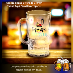 Caneca Chopp 340ml - Ressacas