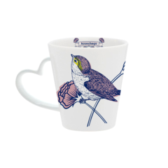 Kit Caneca Coração + Prato - Aconchego - comprar online