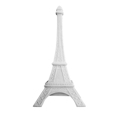 Luminária Torre Eiffel Branca - comprar online