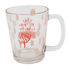 Caneca de Vidro Basic 310ml - Self Love 37713 - comprar online