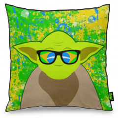 Almofada 40x40 - Star Wars Yoda Brasil