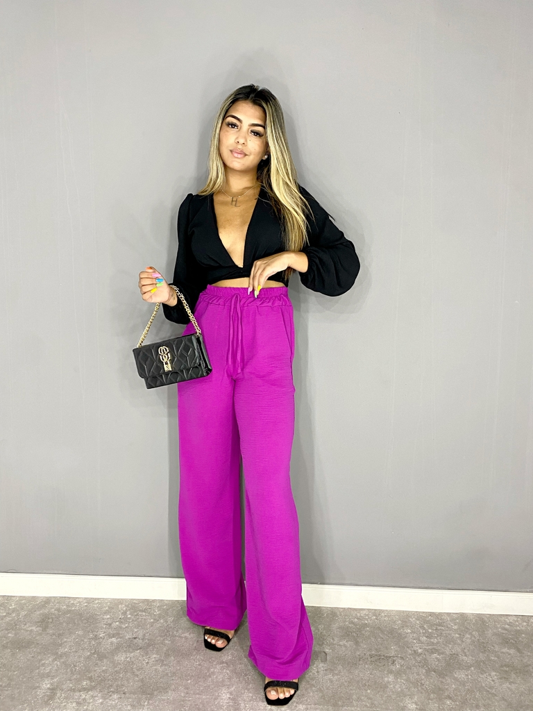 Pantalona roxa cheap