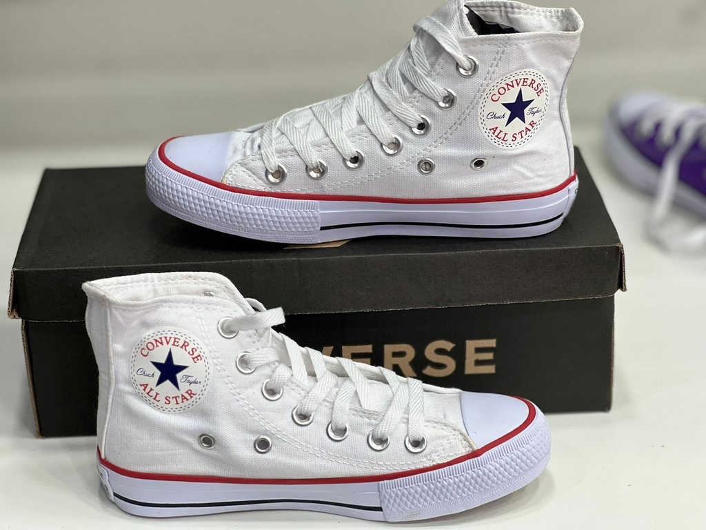 Converse All Star Alto Branco