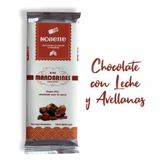 NOISETTE - Tableta de Chocolate con leche y Avellanas x 90gr