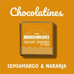 Imagen de CHOCOLATINES "A LOS MANDARINES" - Caja de Acrilico x 30 Unidades