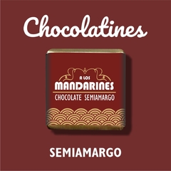 CHOCOLATINES "A LOS MANDARINES" - Caja de Acrilico x 30 Unidades