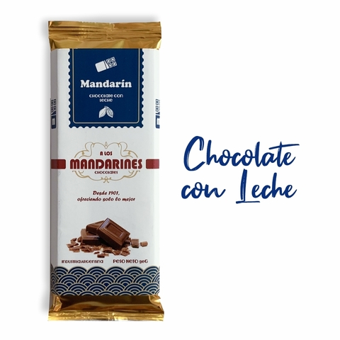 MANDARIN - Tableta de Chocolate con leche x 90gr