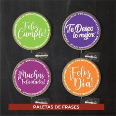 PALETAS DE CHOCOLATE FRASES 2