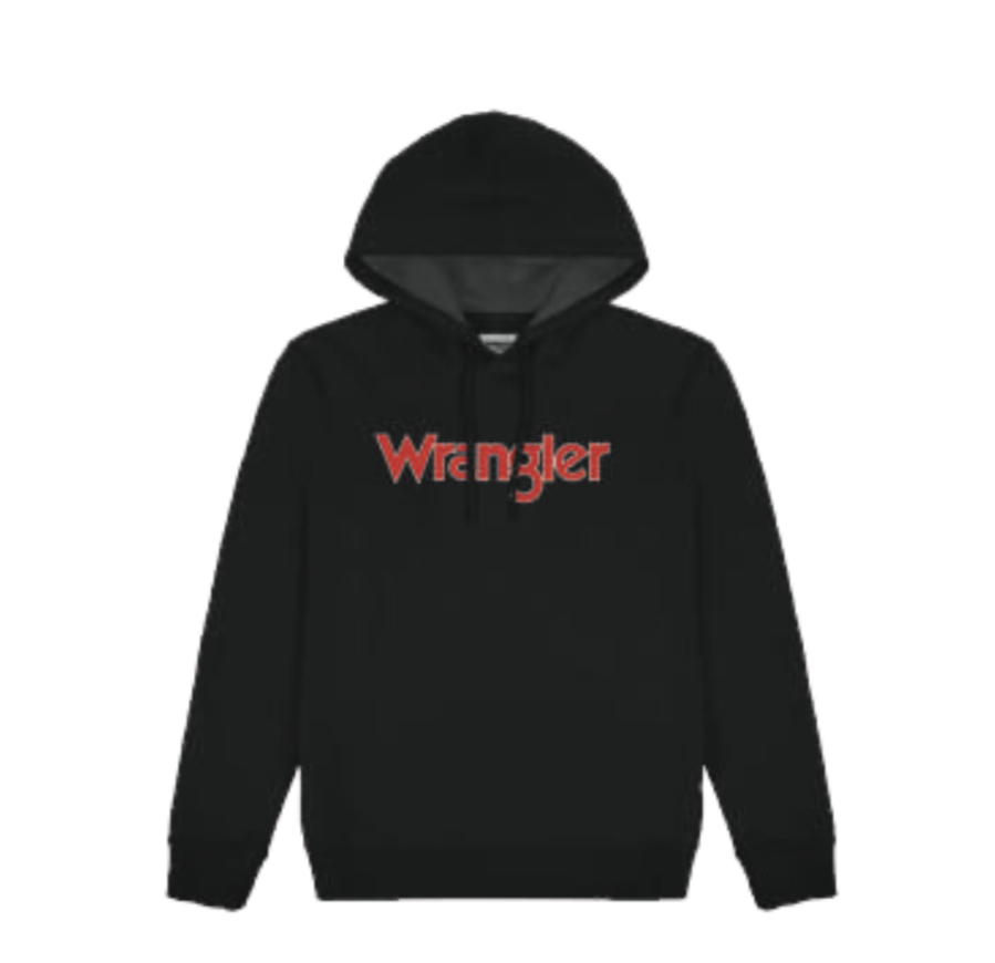 Buzo Hoodie Canguro Logo WRANGLER Casa Sierra