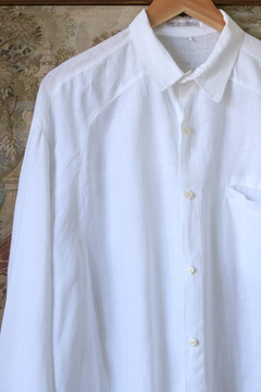 Camisa vintage linho Braspérola M/G