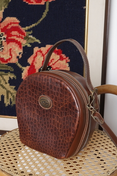 Bolsa vintage de couro sintético - comprar online