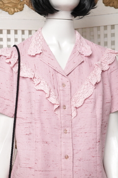 Blusa vintage romantica P/M - comprar online