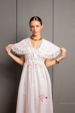 Vestido/robe vintage M/G - comprar online