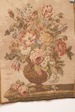 Antiga tapeçaria floral