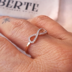 Anillo Infinito rose