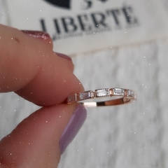 Anillo Elegancia clásica rose