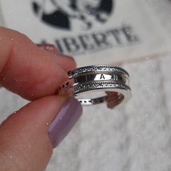 Anillo Doble Sig Silver