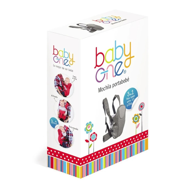 Mochila porta bebe baby one sales